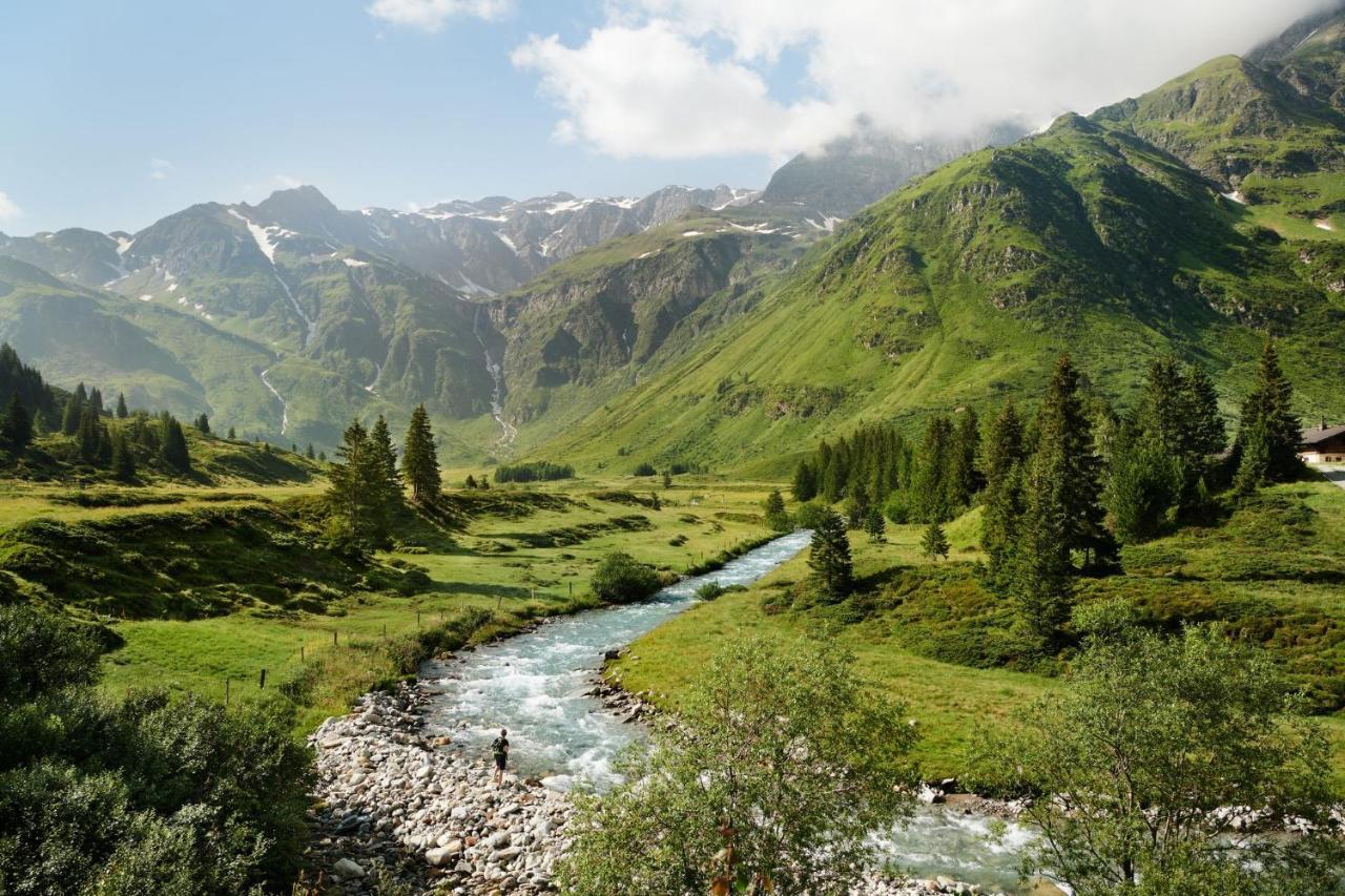 Am Muhlbach - Einfach Sein Mit Gemeinschaftskuche Und Freien Eintritt In Das Solarbad Dorfgastein Eksteriør billede